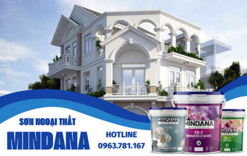 SƠN NGOẠI THẤT MINDANA